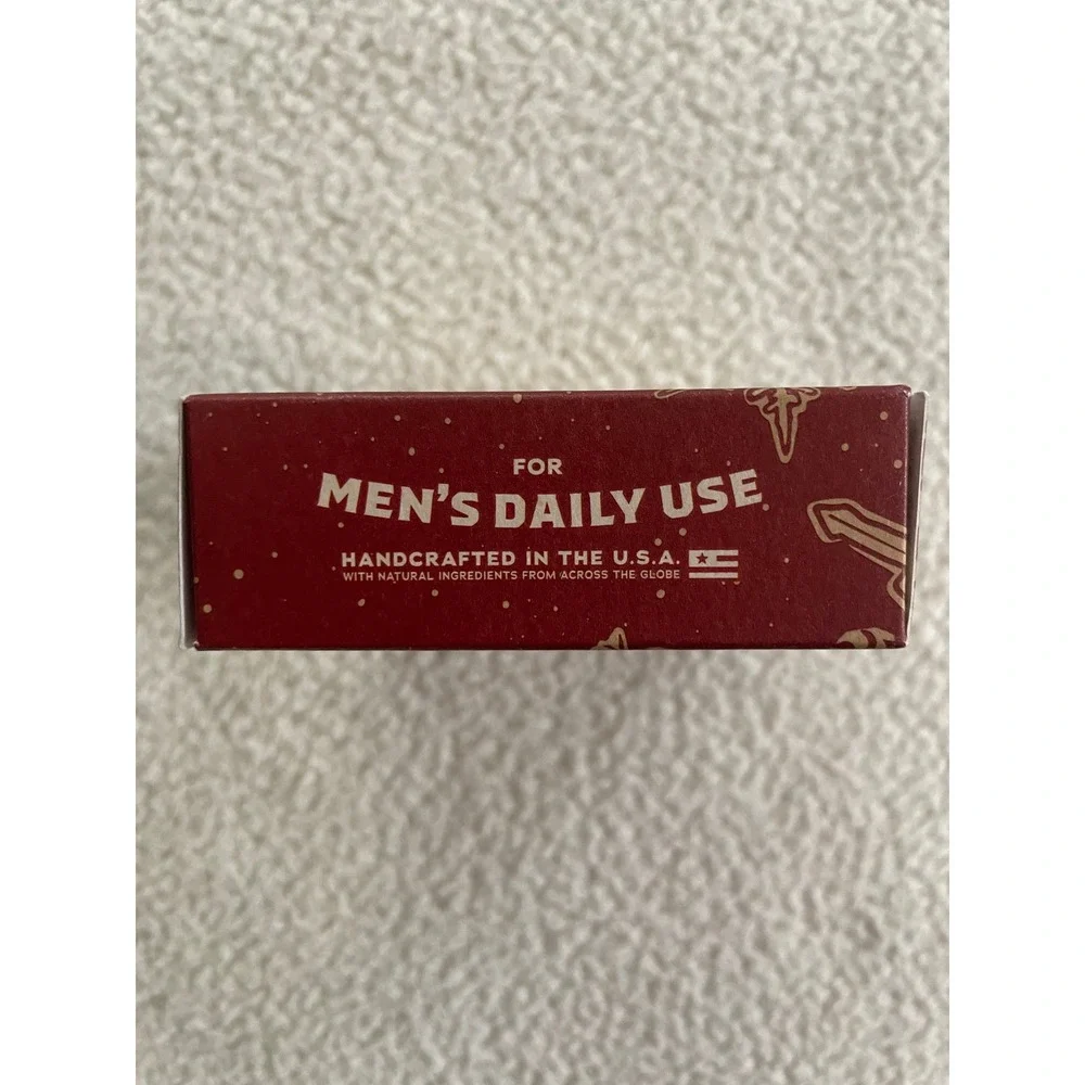 Dr. Squatch Mens 5oz Natural Soap Frosty‎ Peppermint Limited Edition Zero Grit